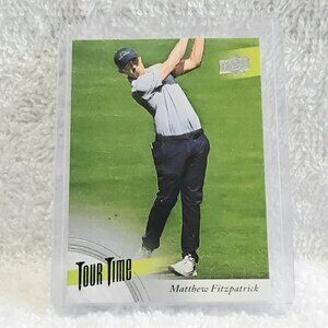 5/$20 Mint 2024 UD Mathew Fitzpatrick Tour Time Golf Card TT-20!!